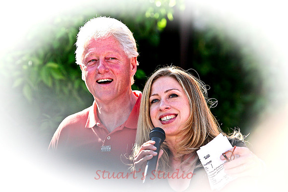 Bill and Chelsea